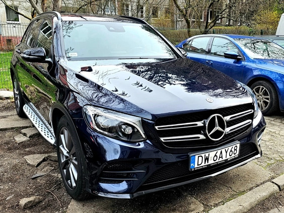 Mercedes-Benz GLC cena 154900 przebieg: 84000, rok produkcji 2018 z Wrocław małe 121